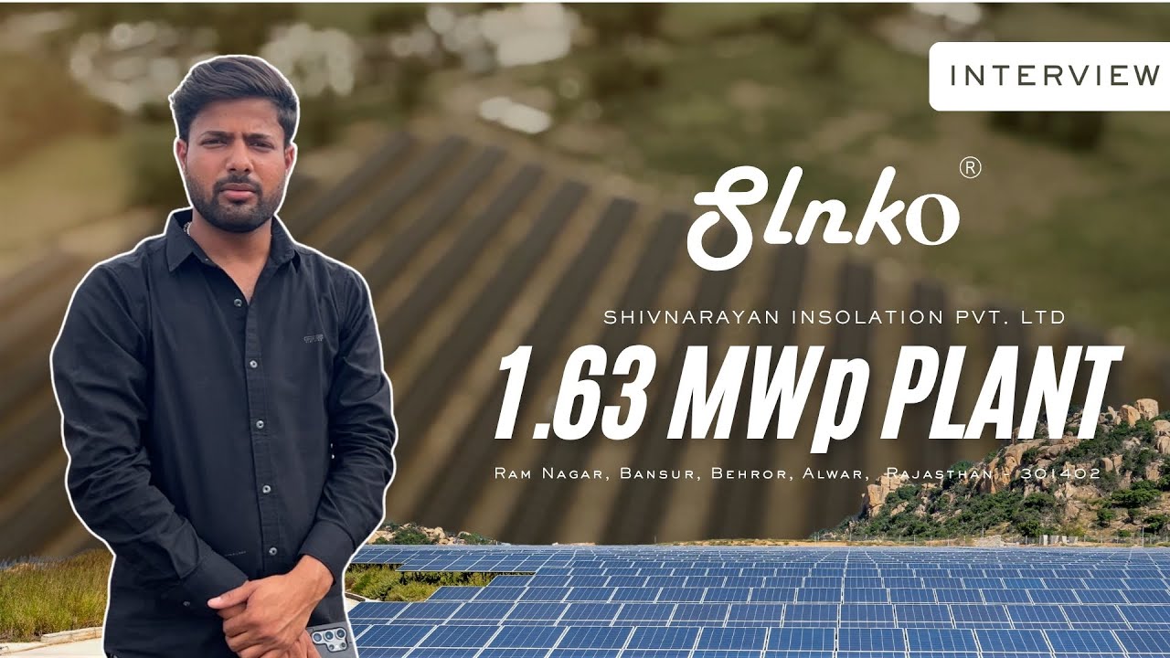 1.63 MWp SOLAR POWER PLANT | Ram Nagar, Bansur, Rajasthan | SLNKO ENERGY | KUSUM YOJANA