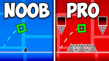 NOOB vs PRO Geometry Dash Challenge Swap