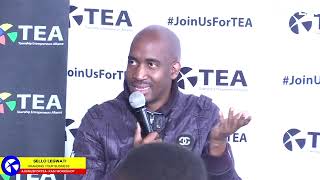 Branding your business by Sello Legwati founder of Optic Iris #JoinUsForTEA- Vosloorus