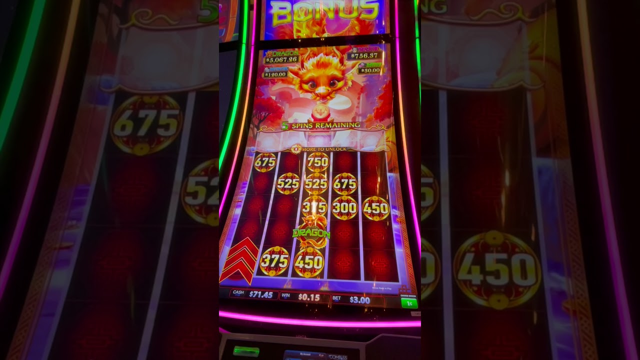 SECRET Bonus on the New Dancing Drums Dragon! #slots #casino #lasvegas