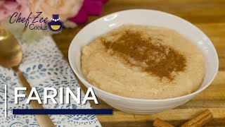 Dominican Style Farina | Hot Porridge Recipe | Cream of Wheat | Chef Zee Cooks Resimi