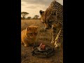 Will It Press the Trap? The cheetah’s claws barely graze the surface. #leopard #wildlife  #trap