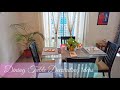 Dining Table Decorating ideas 😍||  Indian Dining Room Decorating Ideas || Dining Room Makeover