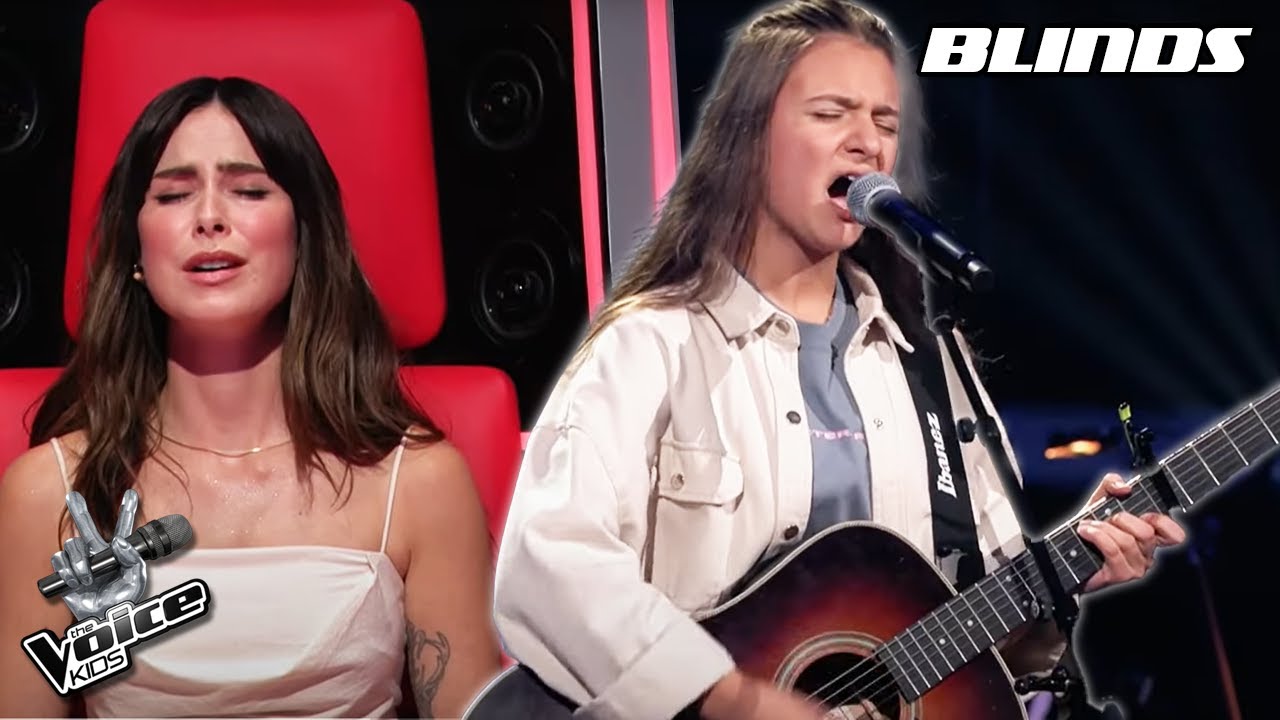 Lena -  'Somebody New' | Blind Auditions | The Voice Kids | VTM