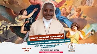 Rev. Sr Victoria Nandawula Perpetual Thanksgiving Mass Franciscan Sisters of the Immaculate