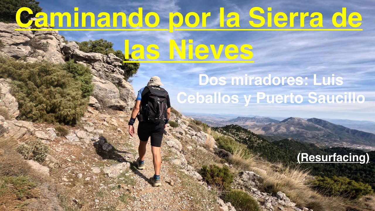 Caminando por la Sierra de las Nieves. Dos Miradores: Luis Ceballos y Puerto Saucillo.