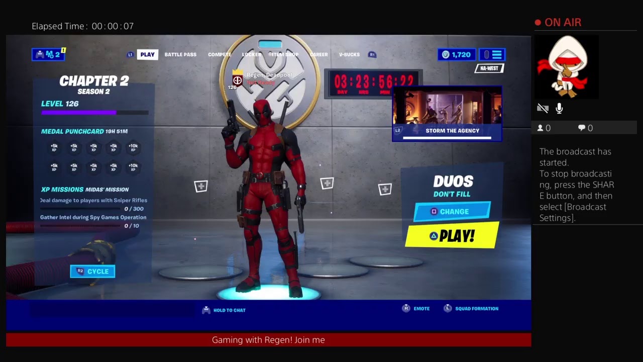 Regen Vs Fortnite: Final Midas missions, 4 days till Doomsday