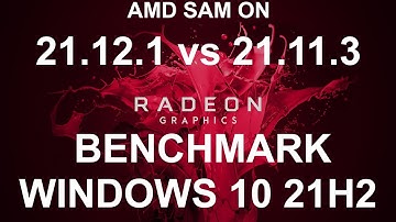 AMD Driver (21.12.1 vs 21.11.3) | AMD Radeon 21.12.1 New Update