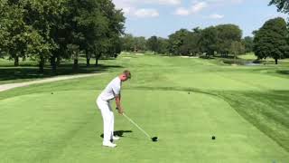 David Rauch UNLV golf Driver par4 h10 Olympia Fields p-round 9/13/18