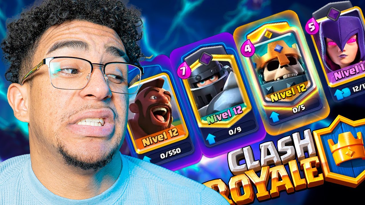 NO RECOMIENDO MI MAZOS CLASH ROYALE