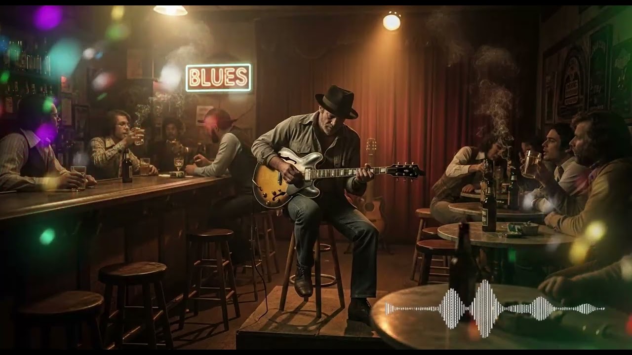 Chill Blues Music | Slow Vintage Electric Guitar Blues