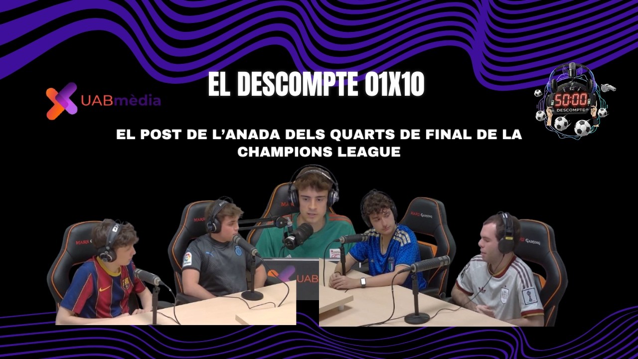 El post de l'anada dels quarts de final de la UEFA Champions League