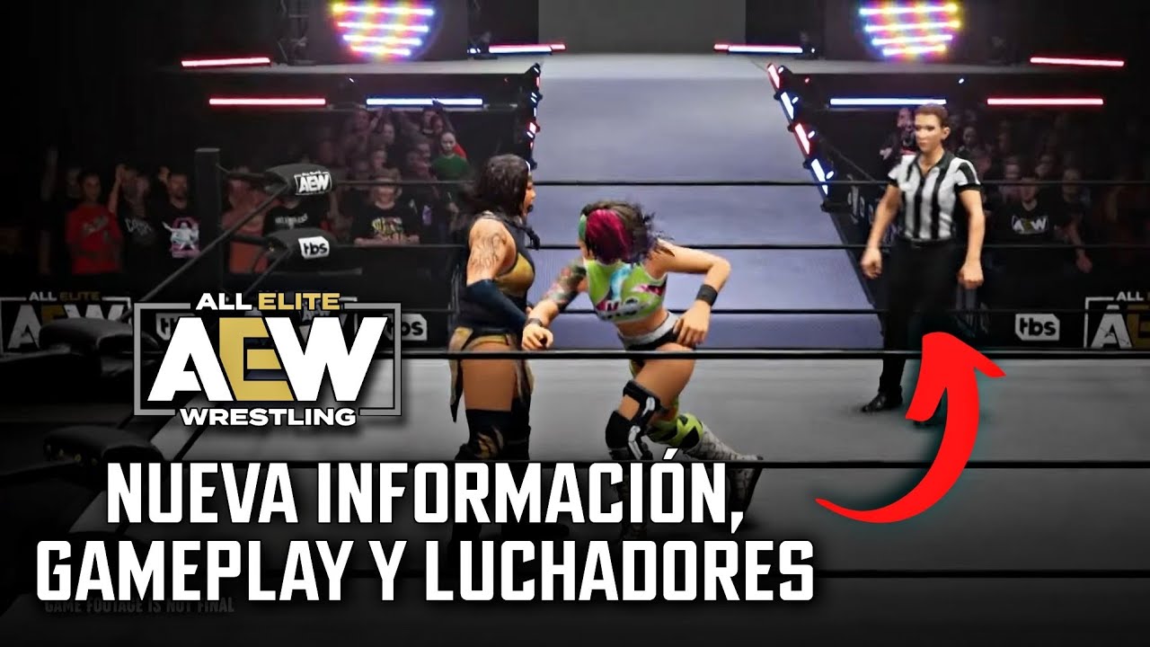 AEW: FIGHT FOREVER - NUEVO Gameplay, Luchadores e Información del JUEGO de AEW | Sebastián Cage