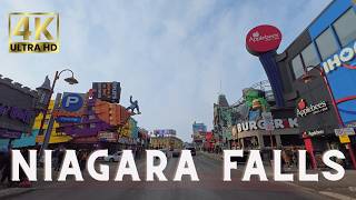 Driving in Niagara Falls 4K | CANADA | February 2026 🇨🇦