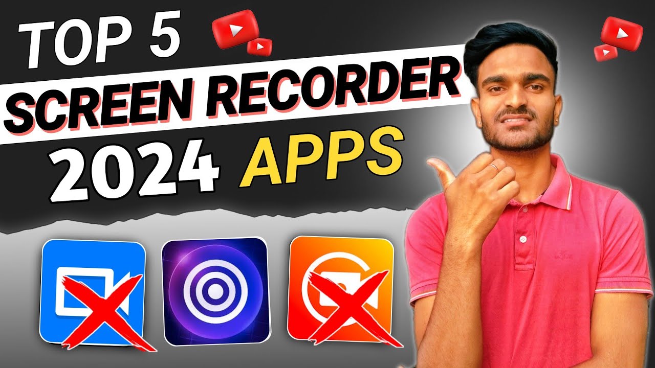 Top 5 Screen Recorder for Android | No Watermark | Best Screen Recorder ...