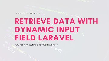 Retrieve data from database with dynamic input field using Laravel 6.0
