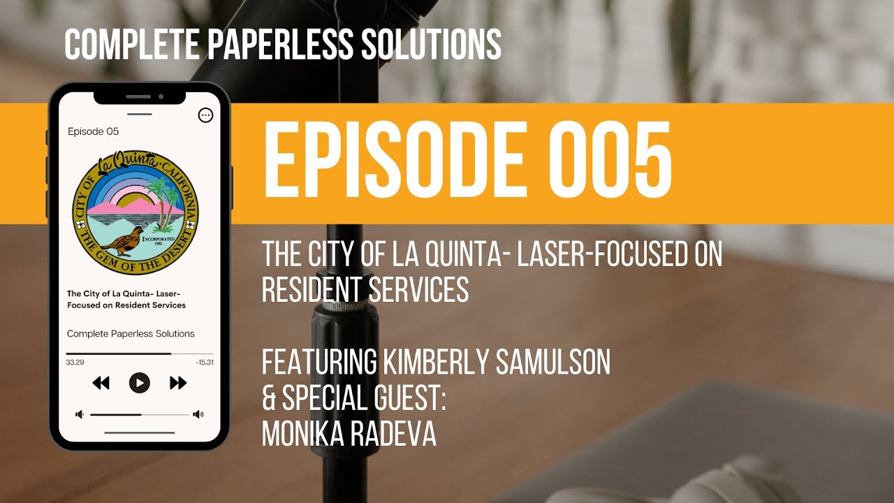 The City of La Quinta- Laser-Focused on Resident Services