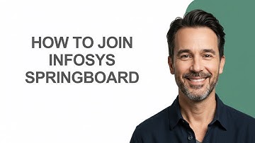 How to Join Infosys Springboard - KevinHowTo