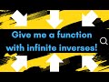 WILD Monoid with INFINITELY many Inverse Elements | Group Theory EXAMPLE!