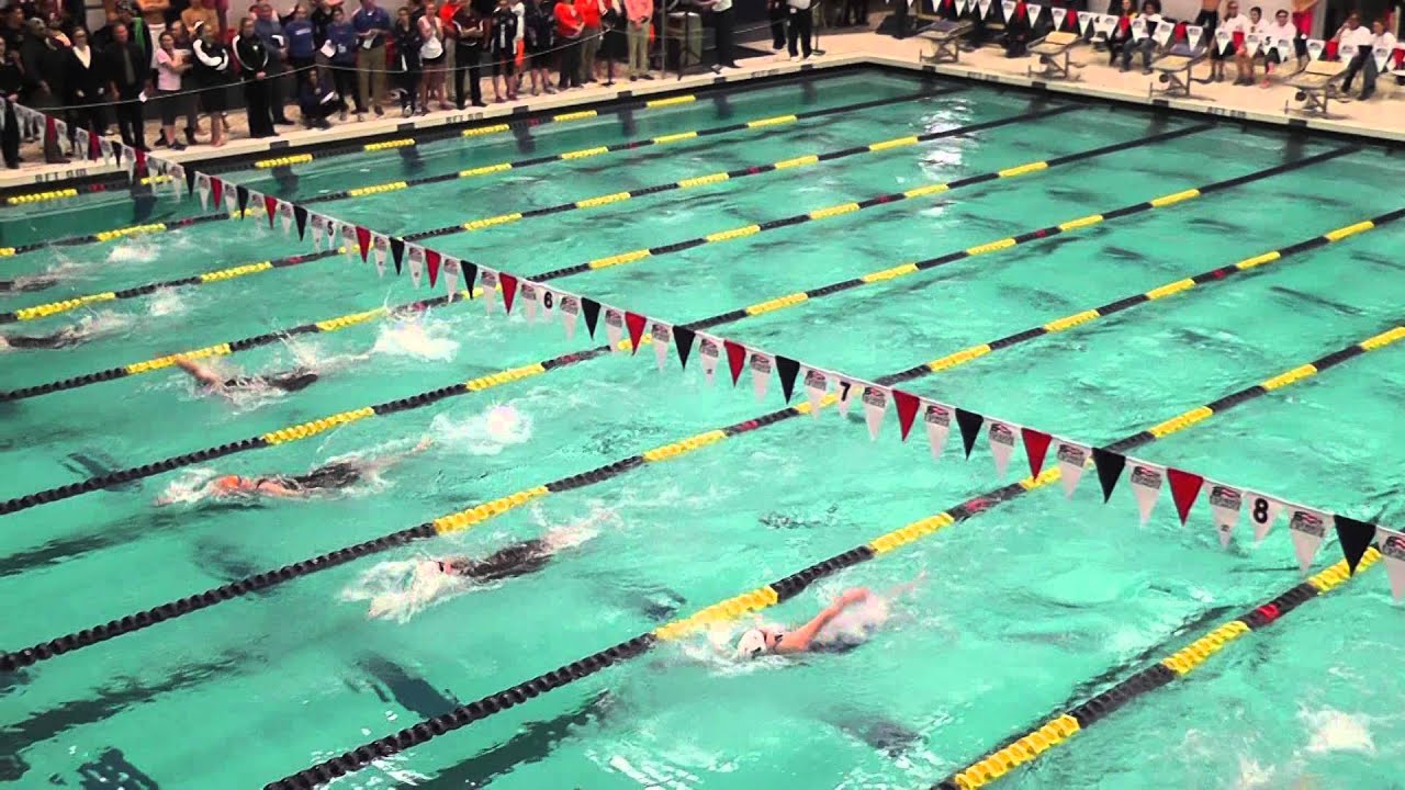 2014 Patriot League Swimming Championships 200 Back Final Youtube