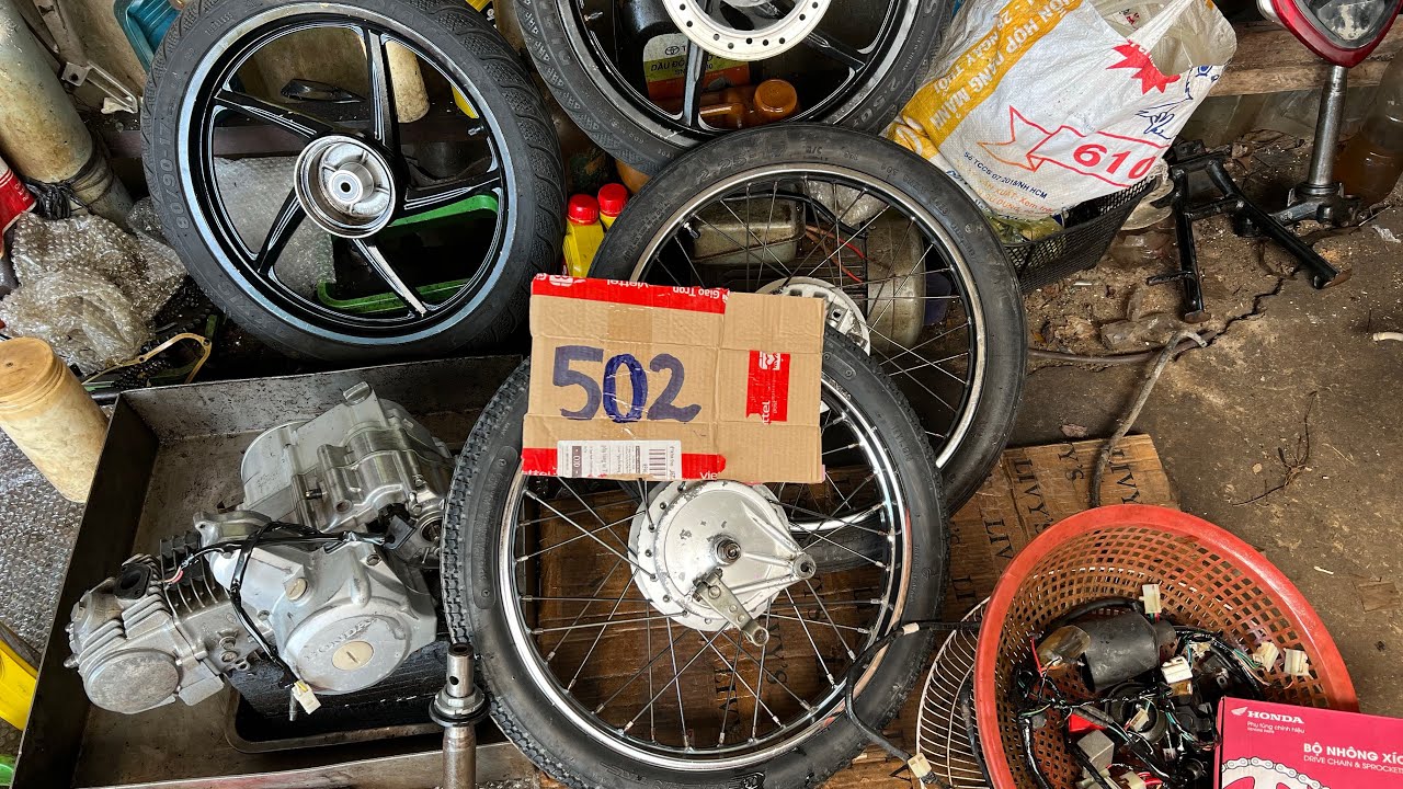 (502) phụ tùng tý hon 0918 10 40 45 rã máy super dr