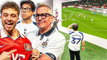 We LOCKED Arsenal and Spurs fans in a box to miss the NLD | In The Box