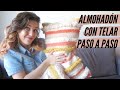 Tutorial de almohadón (cojín) técnica de telar - Tres trucos para lograr un acabado genial y BARATO