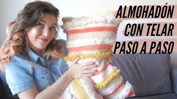 Tutorial de almohadón (cojín) técnica de telar - Tres trucos para lograr un acabado genial y BARATO