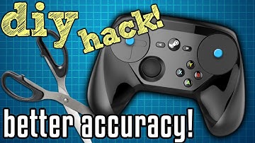 Steam Controller Tips | DIY Hack for Better Accuracy on Trackpads