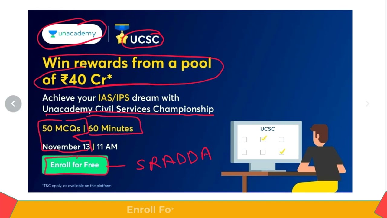 Unacademy Civil Services Championship | Unacademy Championship Test
