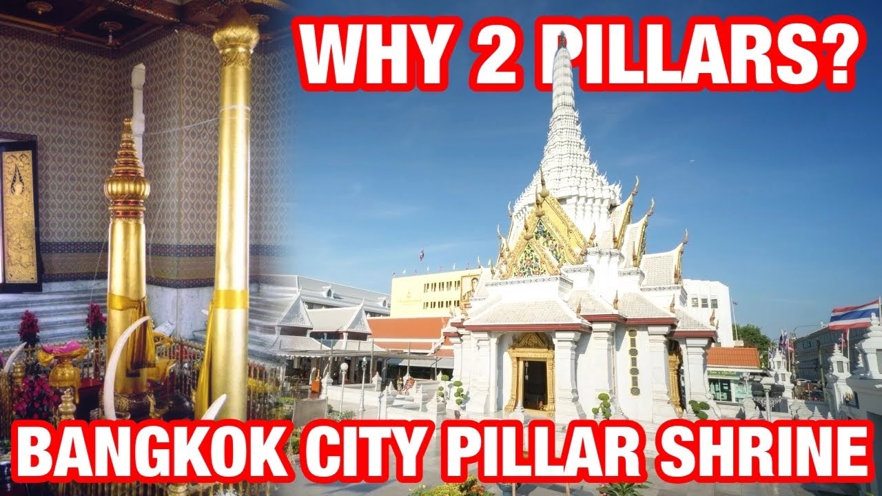 EP:80 Bangkok City Pillar Shrine; Why do we have 2 pillars? 
