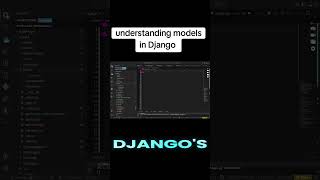 understanding model in Django #django