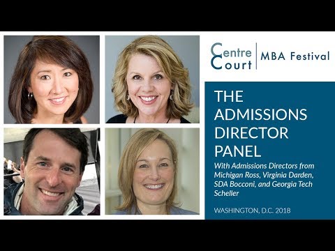 The Admissions Director Panel At CentreCourt DC 2018