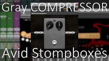 Eleven Rack Pedals #1 Gray Compressor | Ross compressor