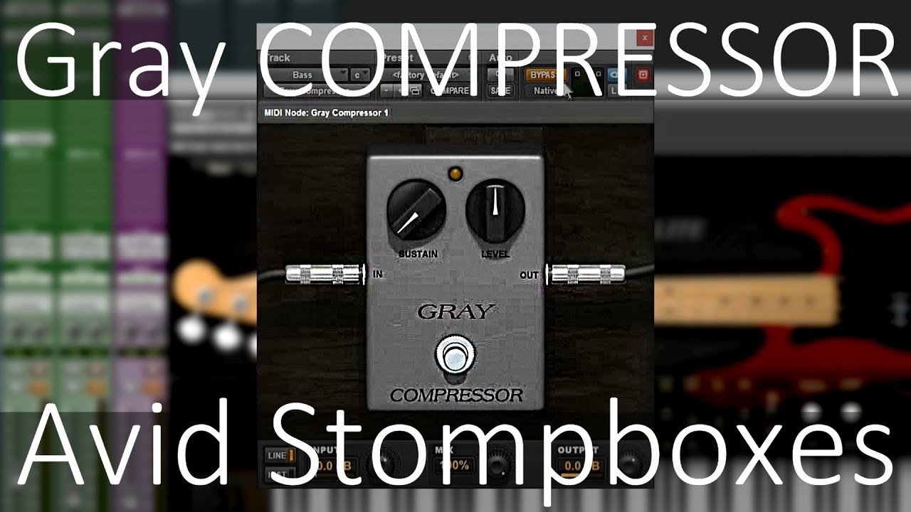 Eleven Rack Pedals #1 Gray Compressor | Ross compressor - YouTube