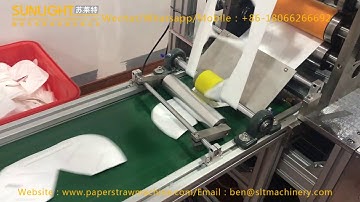 SLT-ZK07 Online Built-in Nose Bridge N95/KN95 Folding Mask Making Machine