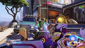 D.Va stuck between a rock & a hard place