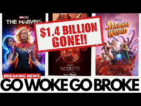 "$1.4 BILLION BURNED" The 10 Biggest WOKE Hollywood Disasters RANKED