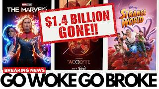 "$1.4 BILLION BURNED" The 10 Biggest WOKE Hollywood Disasters RANKED