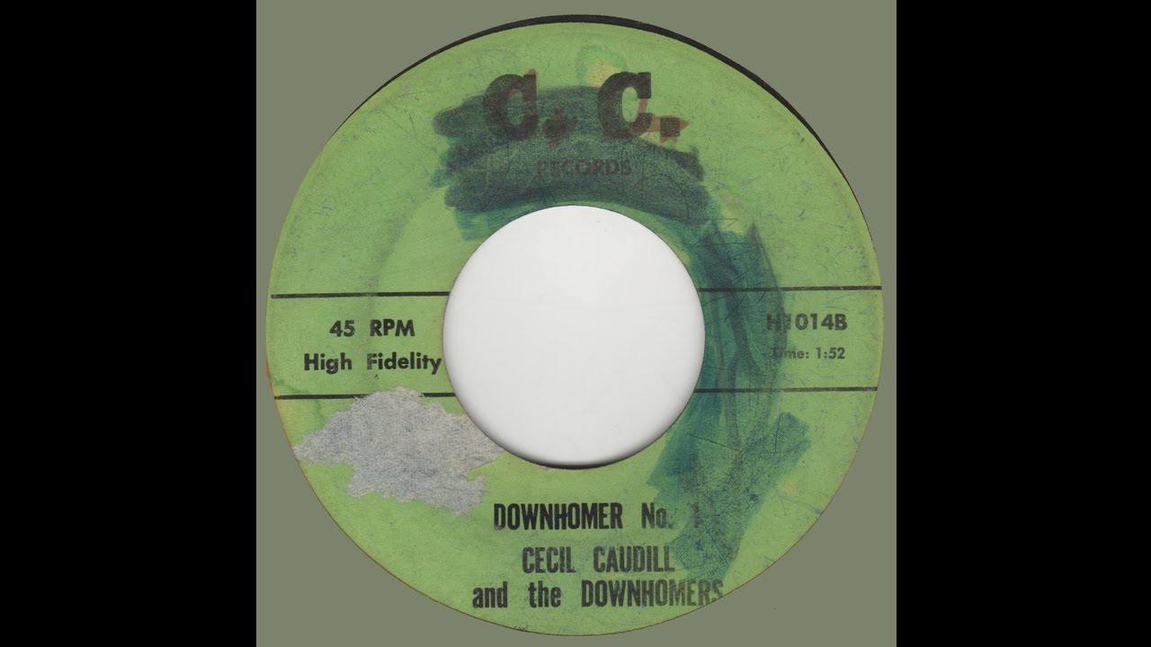 CECIL CAUDILL & THE DOWNHOMERS-Downhomer No. 1 C.C.  H1014B