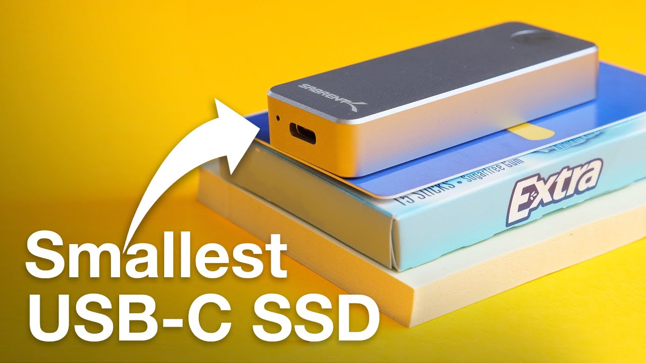 The SMALLEST USB-C SSD (2020) - YouTube