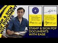 How to Stamp & Sign a PDF Document