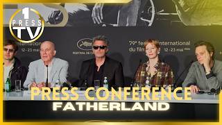Fatherland | Full Press Conference | Cannes 2026 | Sandra Hüller, Paweł Pawlikowski