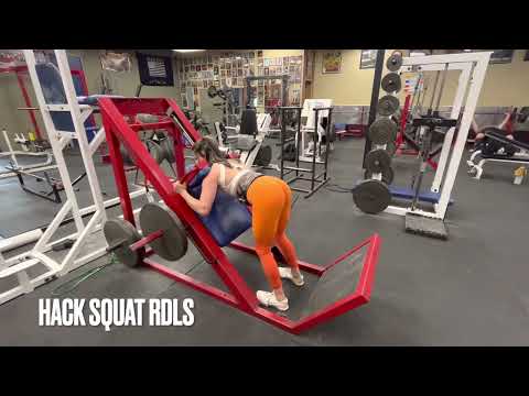 Hack Squat RDLs