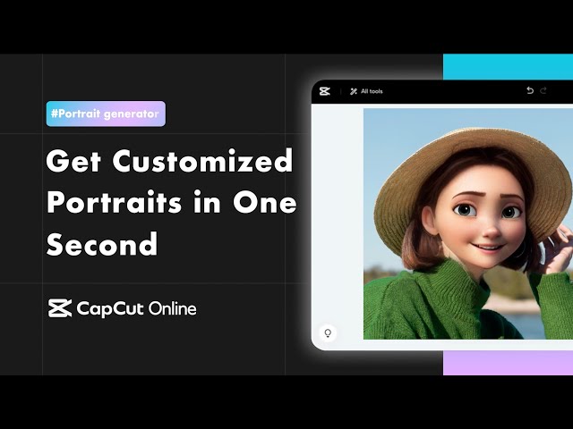 Get Customized Portraits in One Second