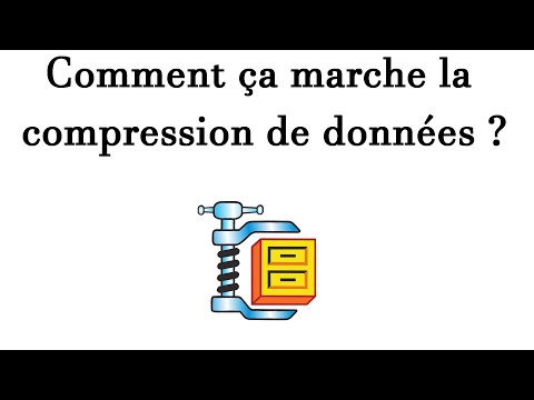 Comment ça marche la compression de données?(D̶e̶p̶u̶i̶s Q̶u̶a̶n̶d)