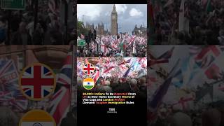 Immigration Protest in UK | Indians Deported | London | Racism | Visa Cancelled | India vs UK | News