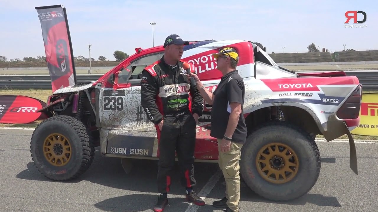 Renergen400, Team HiLux interviews and in stage action