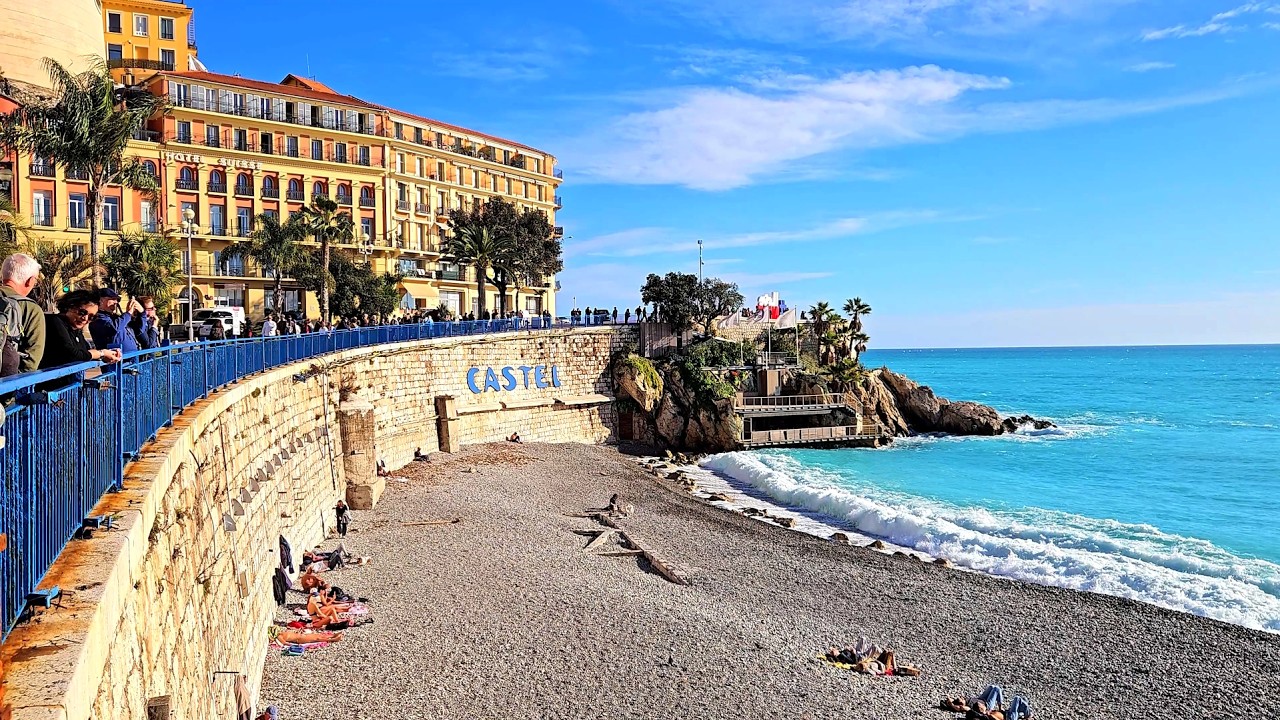 NICE 🌍 FRANCE 🇫🇷 Côte d'Azur 🌊 🌴⛱️ FRENCH RIVIERA Life