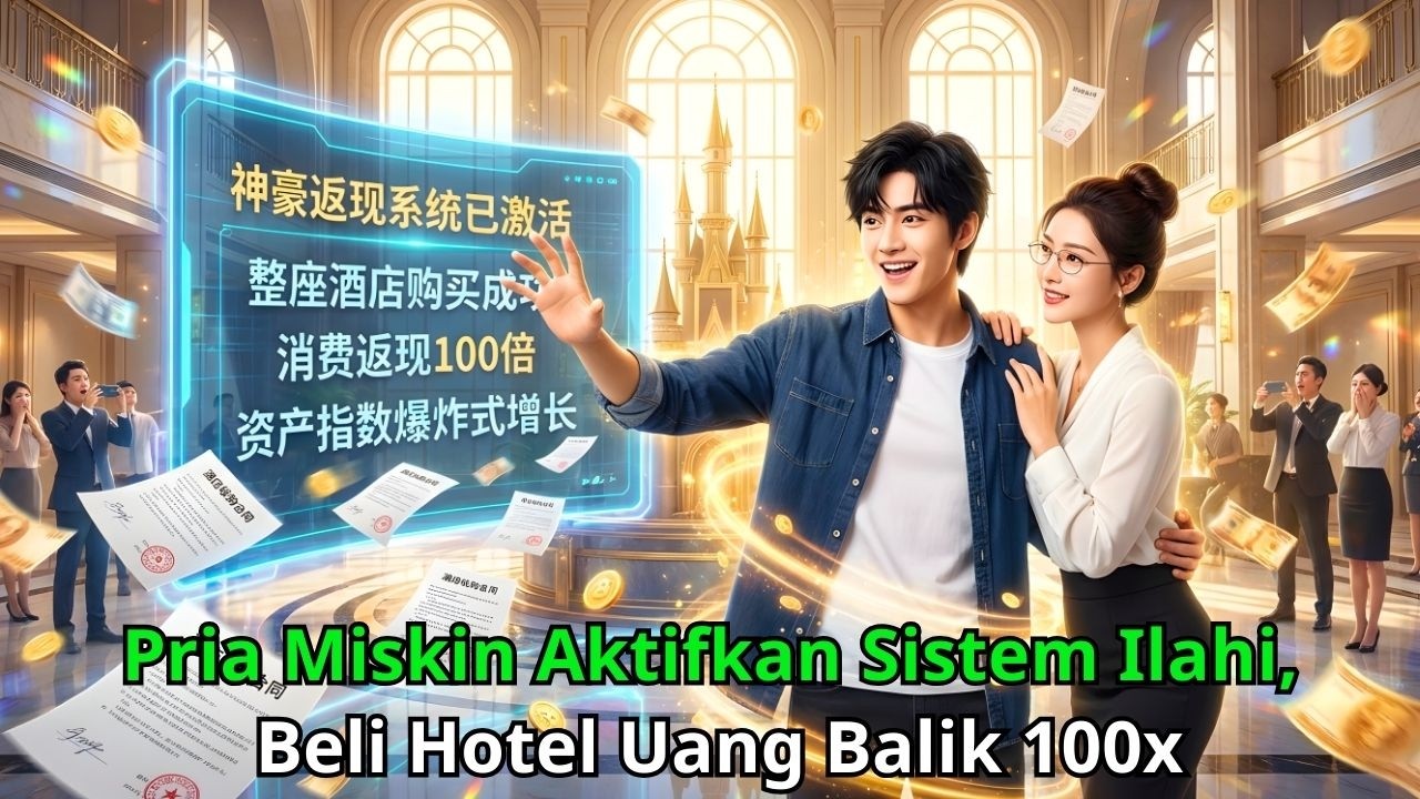 Pria Miskin Aktifkan Sistem Kaya Ilahi, Beli Satu Hotel Penuh dan Uang Kembali 100 Kali